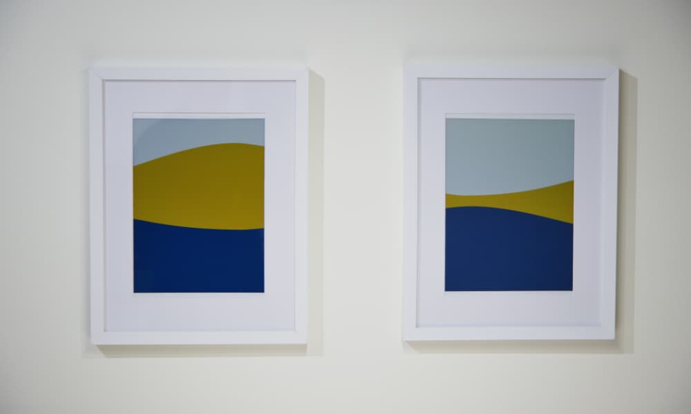 Ink art frame in action